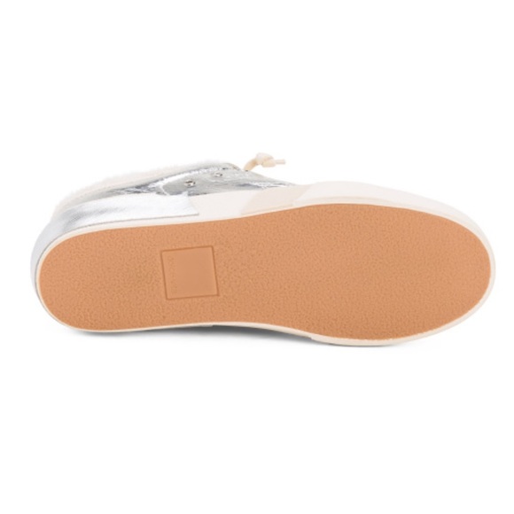 DOLCE VITA Silver Multi Lace Up Sneakers - Picture 3 of 3